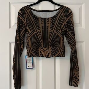 Ballet Barre Long Sleeve in Elegant Empire - M